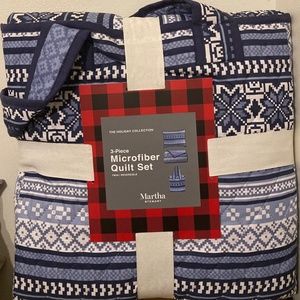 Fair Isle Quilt Set